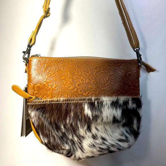 Myra Bag Handbags - NWT Myra Engraved Crossbody Bag